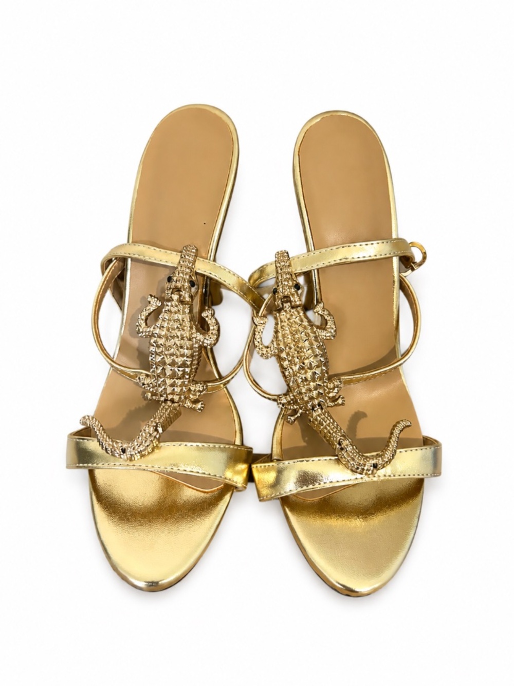 Croc heels